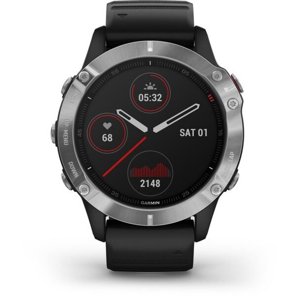 GARMIN FENIX 6 SILVER, 125-208 mm