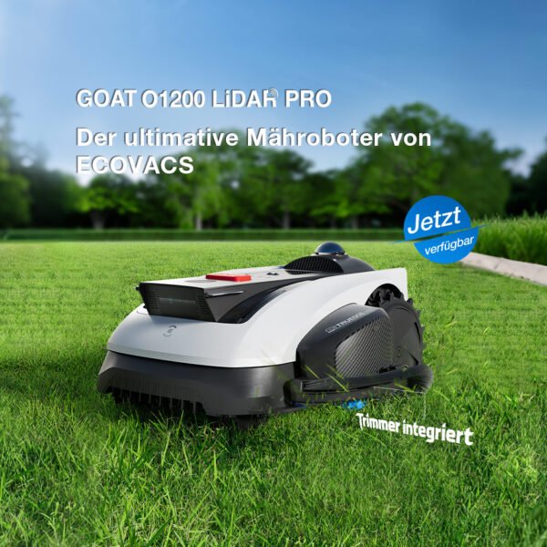 ECOVACS O1200 LiDAR PRO Mähroboter