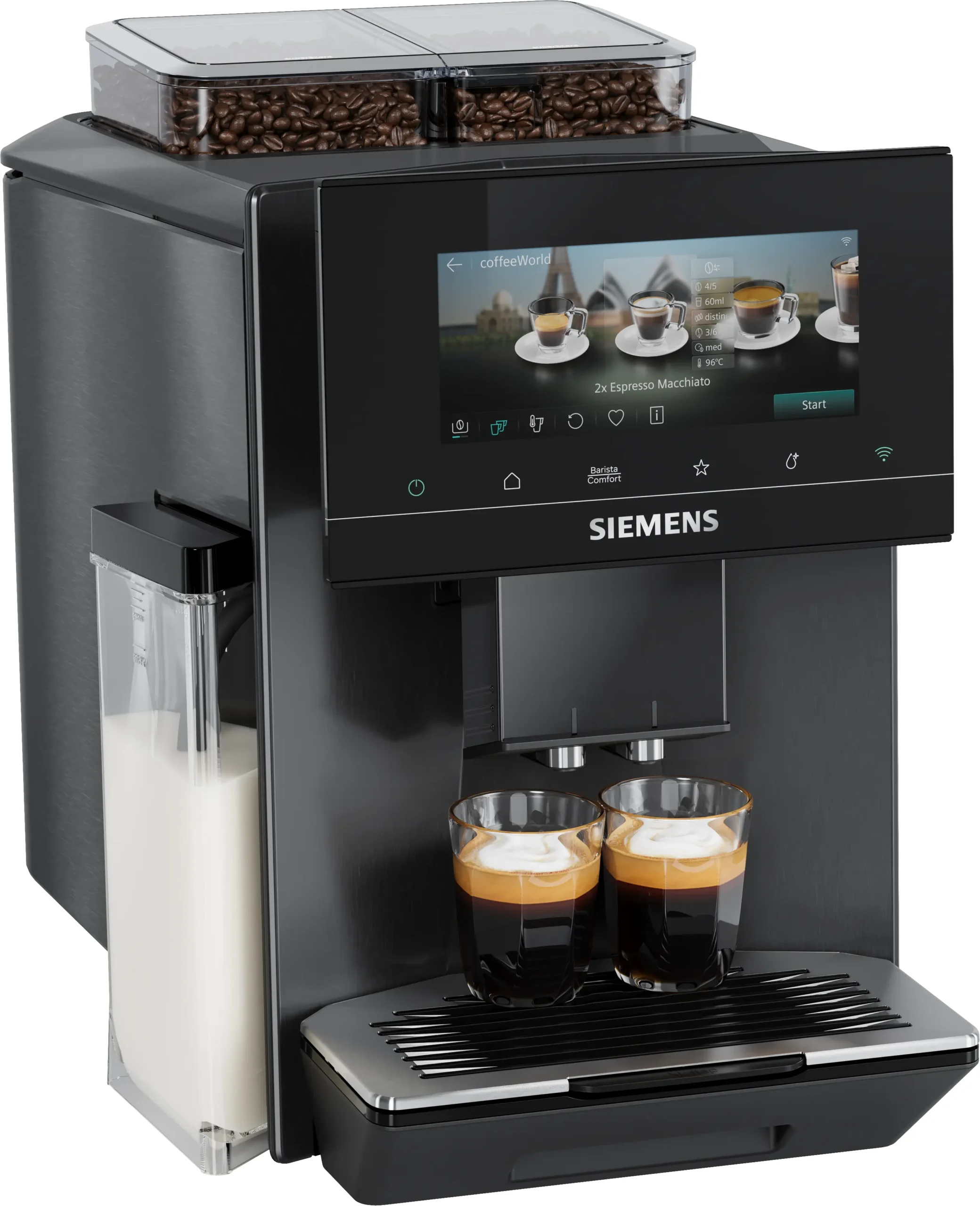 Kaffeemaschine EQ900 iaroma Dark Inox