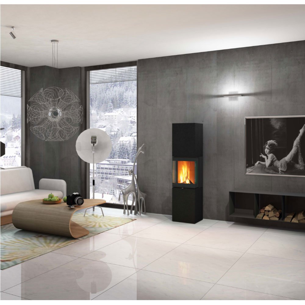 Kaminofen CB-tec Monolith Modell K30XL, 6 kW – Bild 5