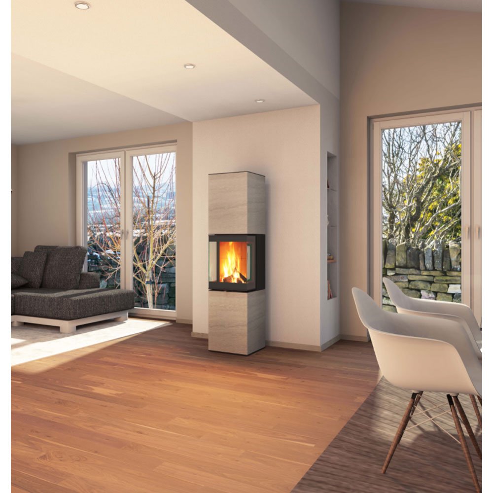 Kaminofen CB-tec Monolith Modell K30XL, 6 kW – Bild 2