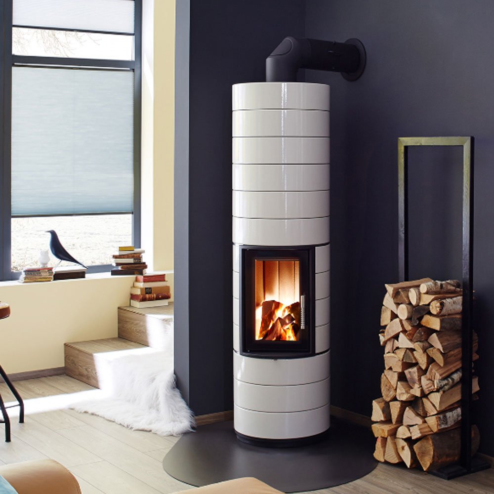 Guss-Kaminofen Leda Colona Lite mit 6 Ringen (6 kW) – Bild 3