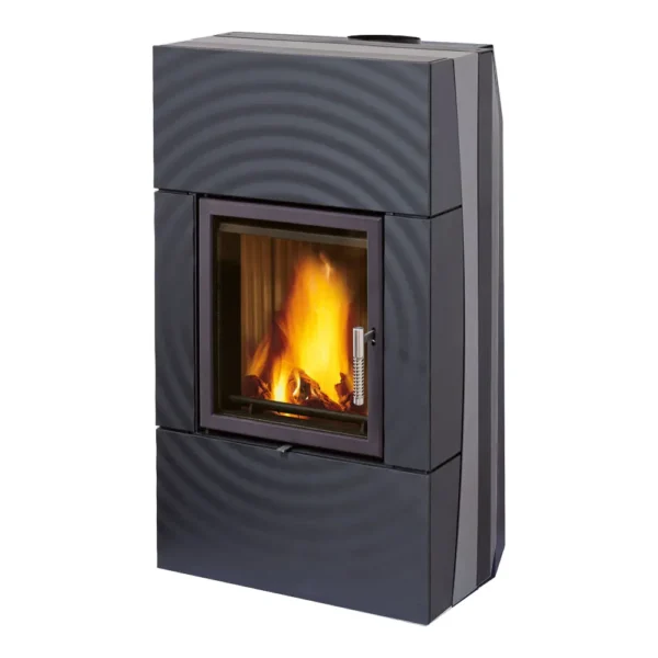 Wasserführender Guss-Kaminofen Leda Fondia (13 kW)