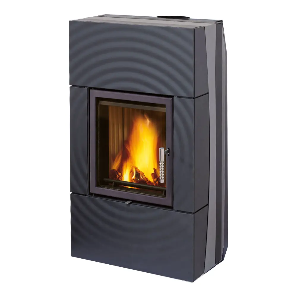Wasserführender Guss-Kaminofen Leda Fondia (13 kW)