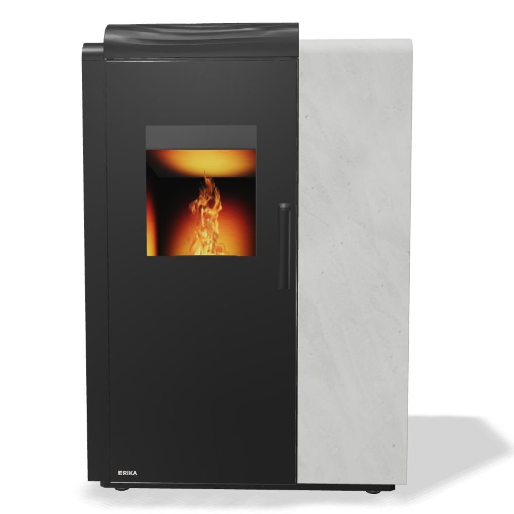 Rika Kombiofen Pellet und Scheitholz ADUO (8 kW) – Bild 3
